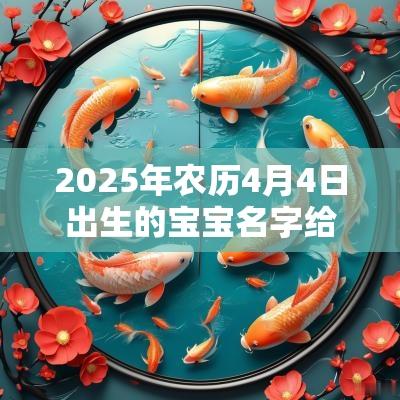 2025年农历4月4日出生的宝宝名字给新生儿取名的办法