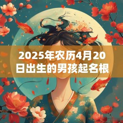 2025年农历4月20日出生的男孩起名根据生辰八字来起
