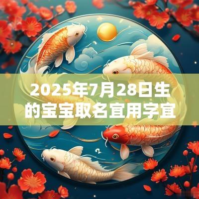 2025年7月28日生的宝宝取名宜用字宜用名字单字推荐