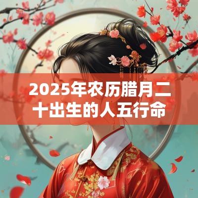 2025年农历腊月二十出生的人五行命理属性如何取名旺运