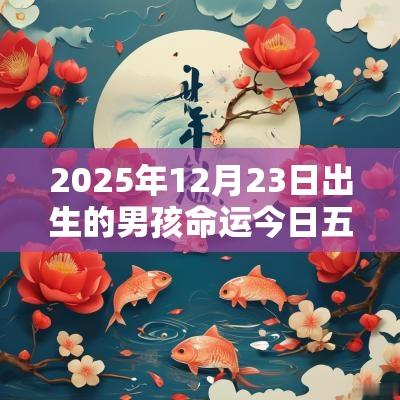 2025年12月23日出生的男孩命运今日五行不缺取名字