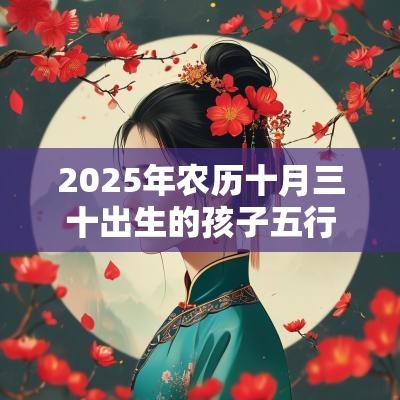 2025年农历十月三十出生的孩子五行取名打分最佳宜用字