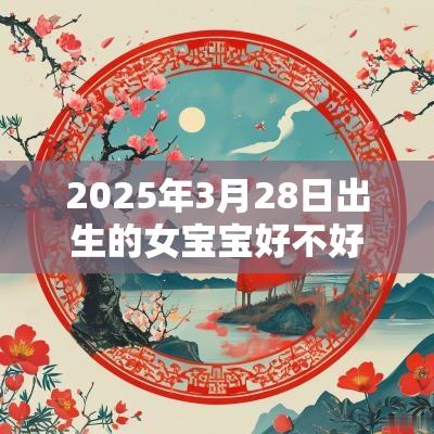 2025年3月28日出生的女宝宝好不好五行缺火八字取名