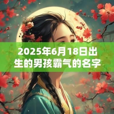 2025年6月18日出生的男孩霸气的名字男宝宝取名用字