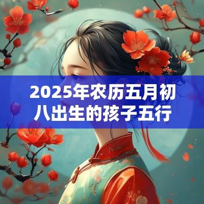 2025年农历五月初八出生的孩子五行取名宝宝最佳宜用字