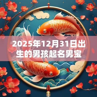 2025年12月31日出生的男孩起名男宝宝好寓意的名字