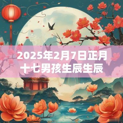 2025年2月7日正月十七男孩生辰生辰八字取名宝宝取名