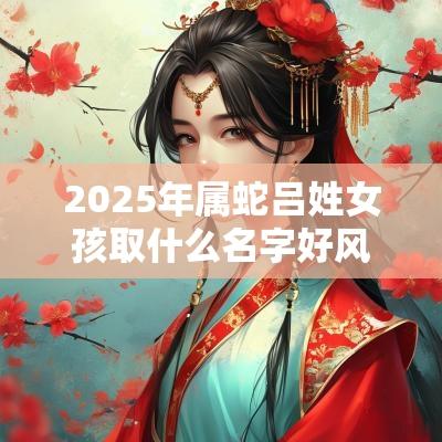 2025年属蛇吕姓女孩取什么名字好风风韵韵的女宝宝起名