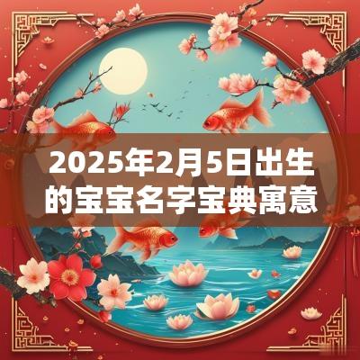 2025年2月5日出生的宝宝名字宝典寓意极好的女生名字