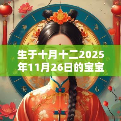 生于十月十二2025年11月26日的宝宝命理分析及起名 生于十月十二2025年11月26日的宝宝命理分析及起名