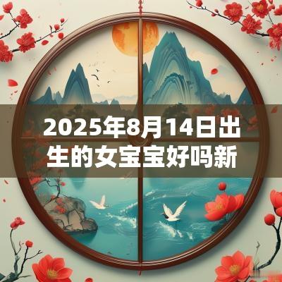 2025年8月14日出生的女宝宝好吗新生儿五行缺水取名
