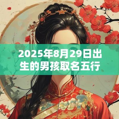 2025年8月29日出生的男孩取名五行缺木水大气的名字