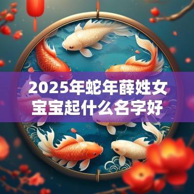 2025年蛇年薛姓女宝宝起什么名字好绰有余妍的女孩取名 2025年蛇年薛姓女宝宝起什么名字好绰有余妍的女孩取名