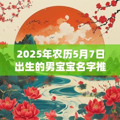 2025年农历5月7日出生的男宝宝名字推荐男宝名字鉴赏