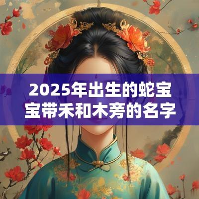 2025年出生的蛇宝宝带禾和木旁的名字充满希望的男孩名