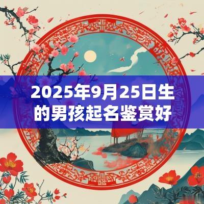 2025年9月25日生的男孩起名鉴赏好听的宝宝名字合集