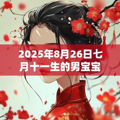 2025年8月26日七月十一生的男宝宝蛇年宝宝名字大全