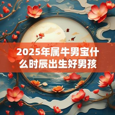 2025年属牛男宝什么时辰出生好男孩出生的最佳时辰解析 2025年属牛男宝什么时辰出生好男孩出生的最佳时辰解析