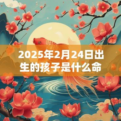 2025年2月24日出生的孩子是什么命名字怎么取有寓意
