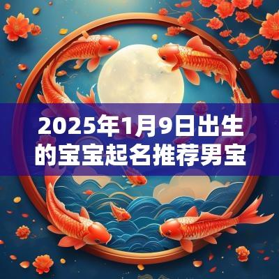 2025年1月9日出生的宝宝起名推荐男宝宝有文采的名字