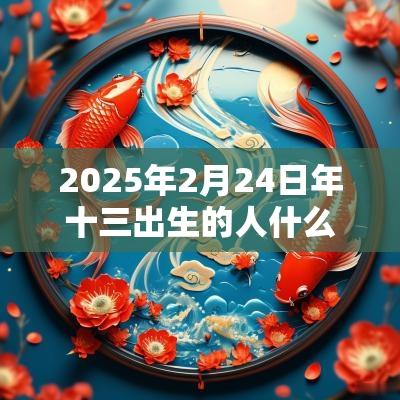 2025年2月24日年十三出生的人什么命辛丑牛运势解析