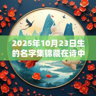 2025年10月23日生的名字集锦藏在诗中的名字推荐