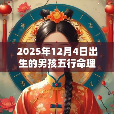 2025年12月4日出生的男孩五行命理解析缺木取名推荐
