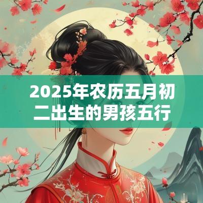 2025年农历五月初二出生的男孩五行缺什么今日八字取名