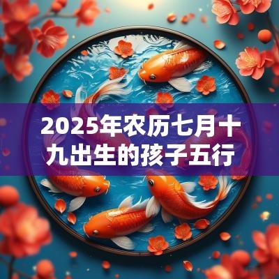 2025年农历七月十九出生的孩子五行取名打分最佳宜用字