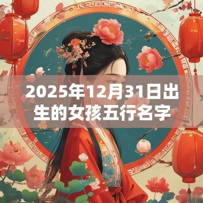 2025年12月31日出生的女孩五行名字缺木火最佳用字