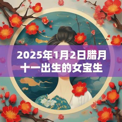 2025年1月2日腊月十一出生的女宝生辰八字取名宜用字