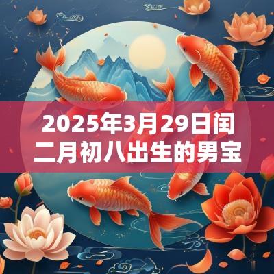 2025年3月29日闰二月初八出生的男宝宝寓意好的名字