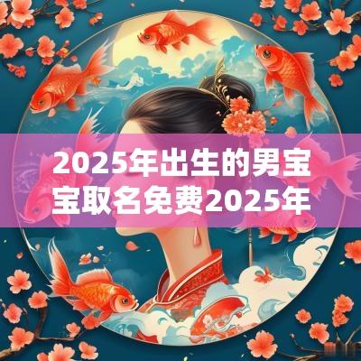 2025年出生的男宝宝取名免费2025年新生儿男孩名字