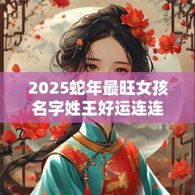 2025蛇年最旺女孩名字姓王好运连连的女宝宝名字大全
