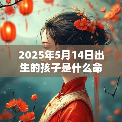 2025年5月14日出生的孩子是什么命名字怎么取有内涵