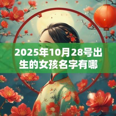2025年10月28号出生的女孩名字有哪些蛇年取名宝典
