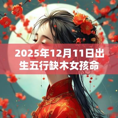 2025年12月11日出生五行缺木女孩命运与八字名字解析