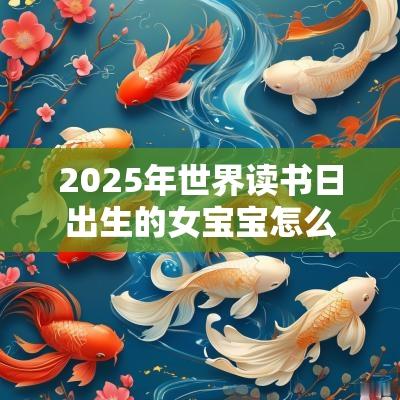 2025年世界读书日出生的女宝宝怎么取名独一无二女孩名