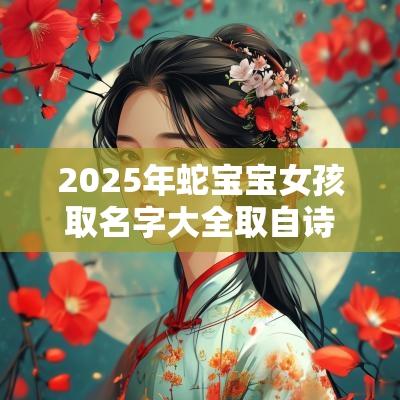 2025年蛇宝宝女孩取名字大全取自诗经女孩最吉利的名字