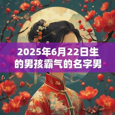 2025年6月22日生的男孩霸气的名字男孩响亮名字集锦
