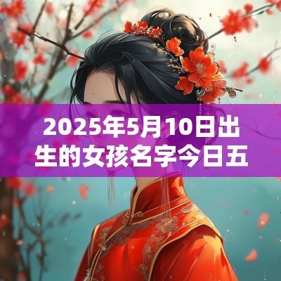 2025年5月10日出生的女孩名字今日五行缺木免费取名