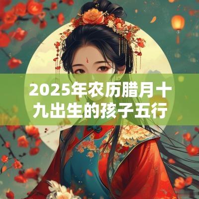 2025年农历腊月十九出生的孩子五行取名打分最佳宜用字