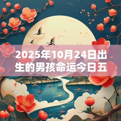 2025年10月24日出生的男孩命运今日五行缺水取名字