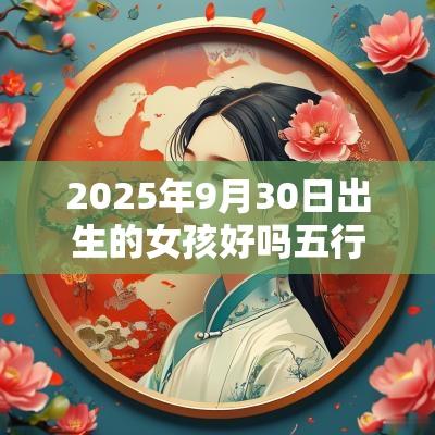 2025年9月30日出生的女孩好吗五行缺木水怎样取名字