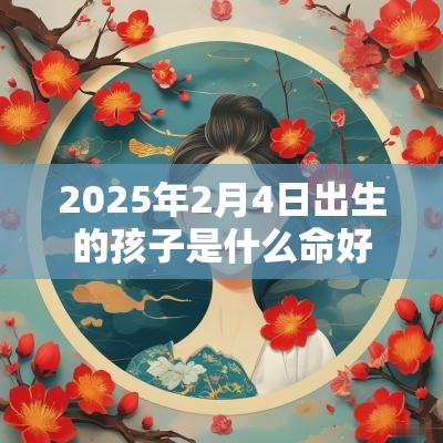2025年2月4日出生的孩子是什么命好听的名字怎么取