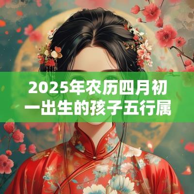 2025年农历四月初一出生的孩子五行属什么如何取名促运
