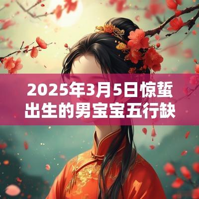 2025年3月5日惊蜇出生的男宝宝五行缺什么怎样起名字