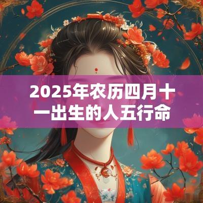 2025年农历四月十一出生的人五行命理解析缺金取名推荐