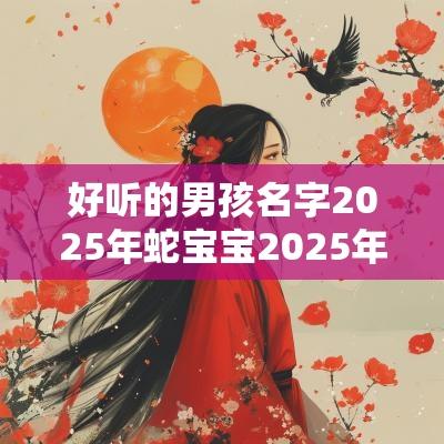 好听的男孩名字2025年蛇宝宝2025年男蛇宝宝取名字
