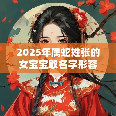 2025年属蛇姓张的女宝宝取名字形容女生活泼可爱的名字